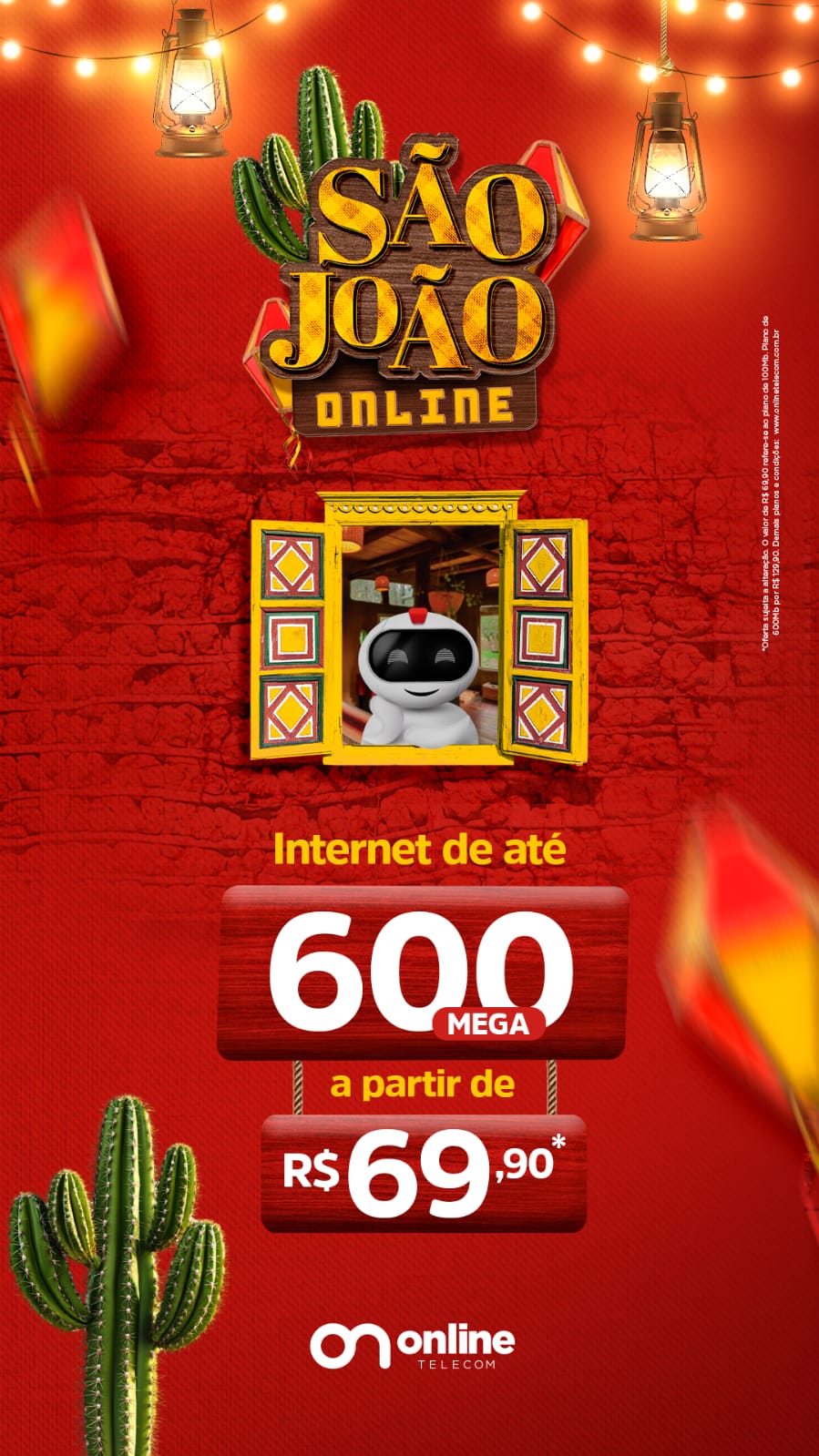Botão Online