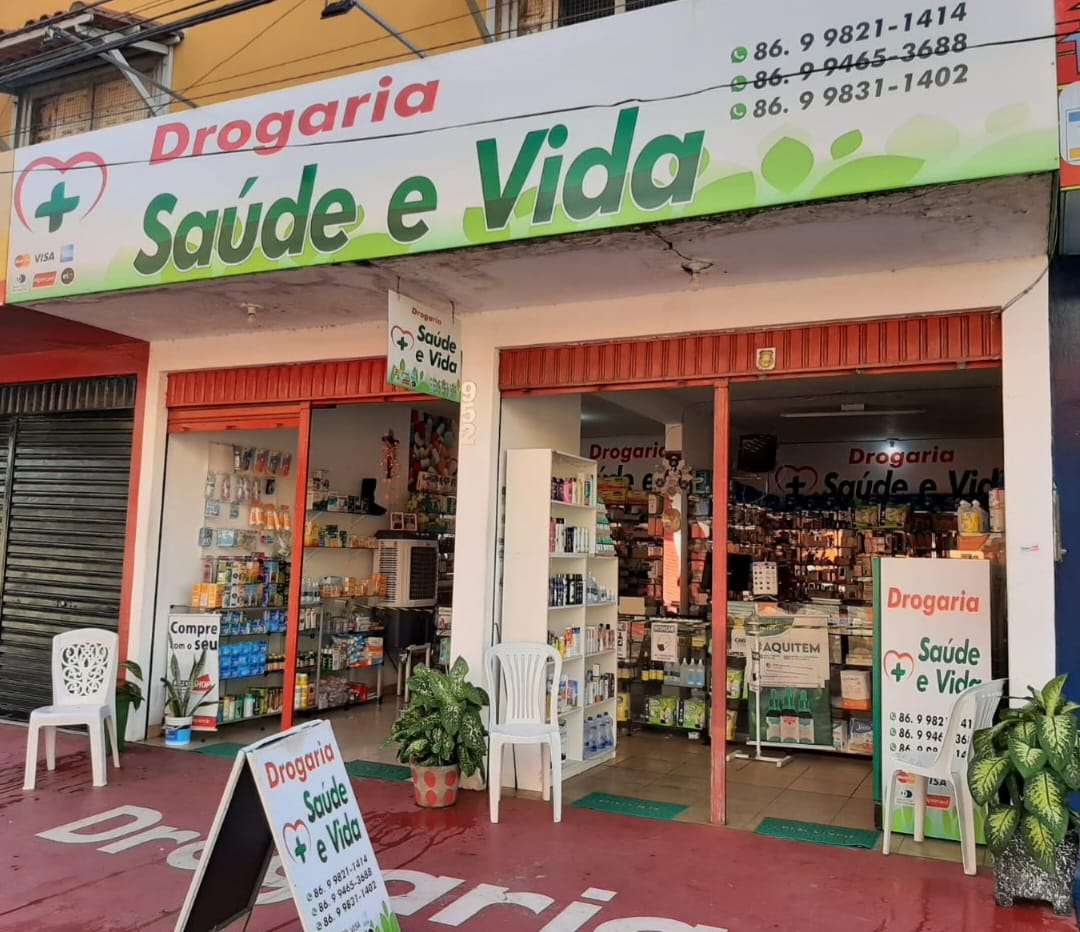 Drogaria Saúde e Vida (Botão)
